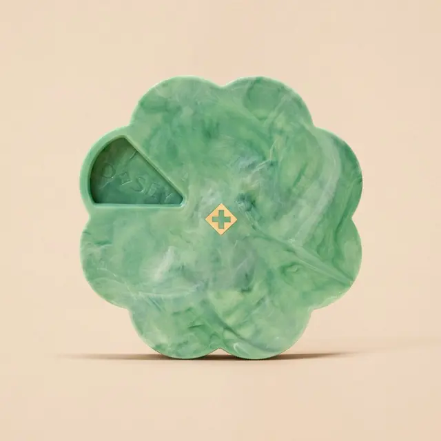 Twist+Stack in Jade Marble