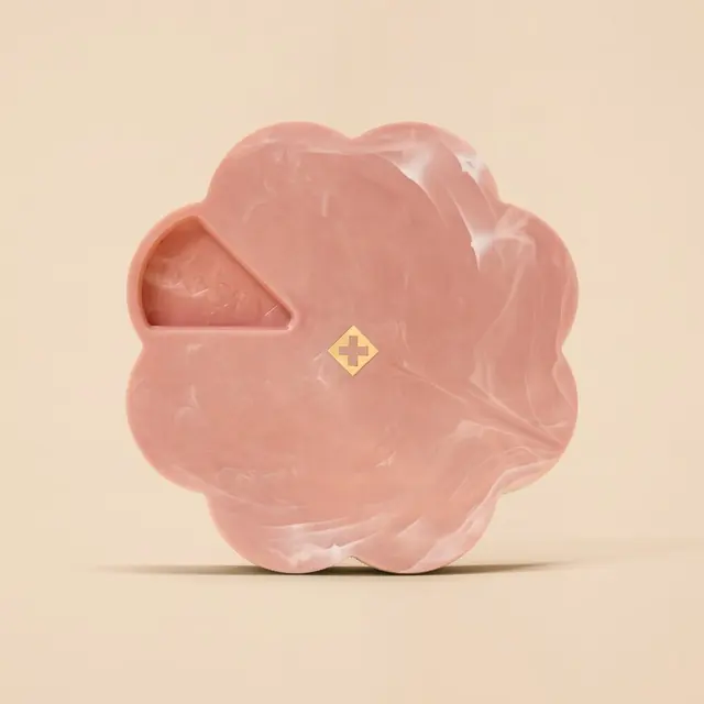 Twist+Stack in Peony Marble